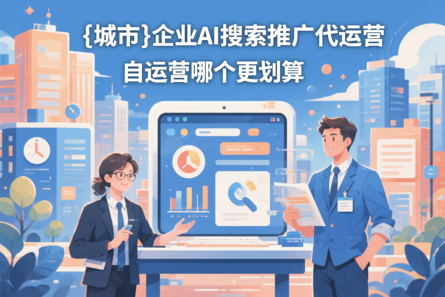 广安企业AI搜索推广代运营和自运营哪个更划算