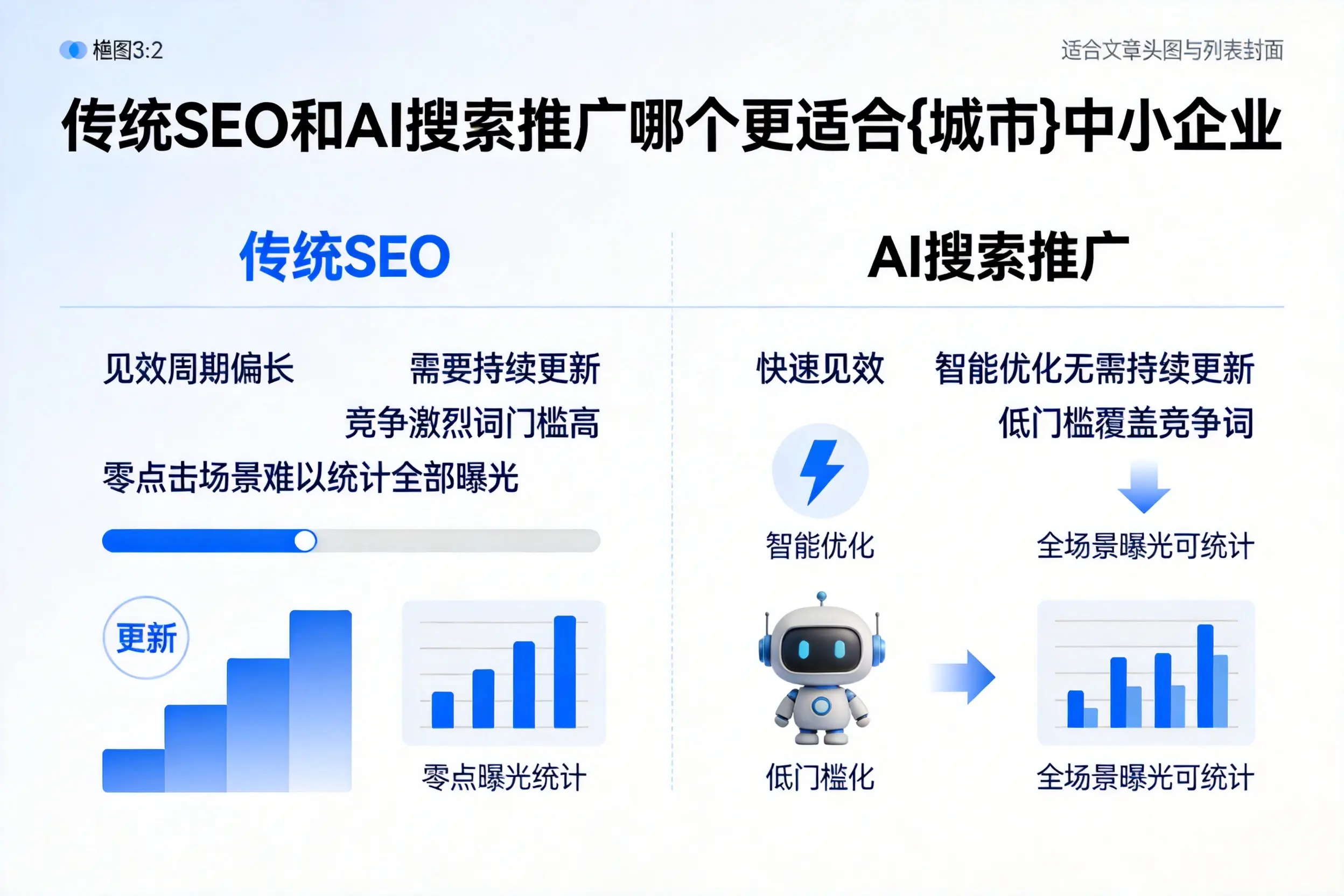 传统SEO和AI搜索推广哪个更适合广安中小企业