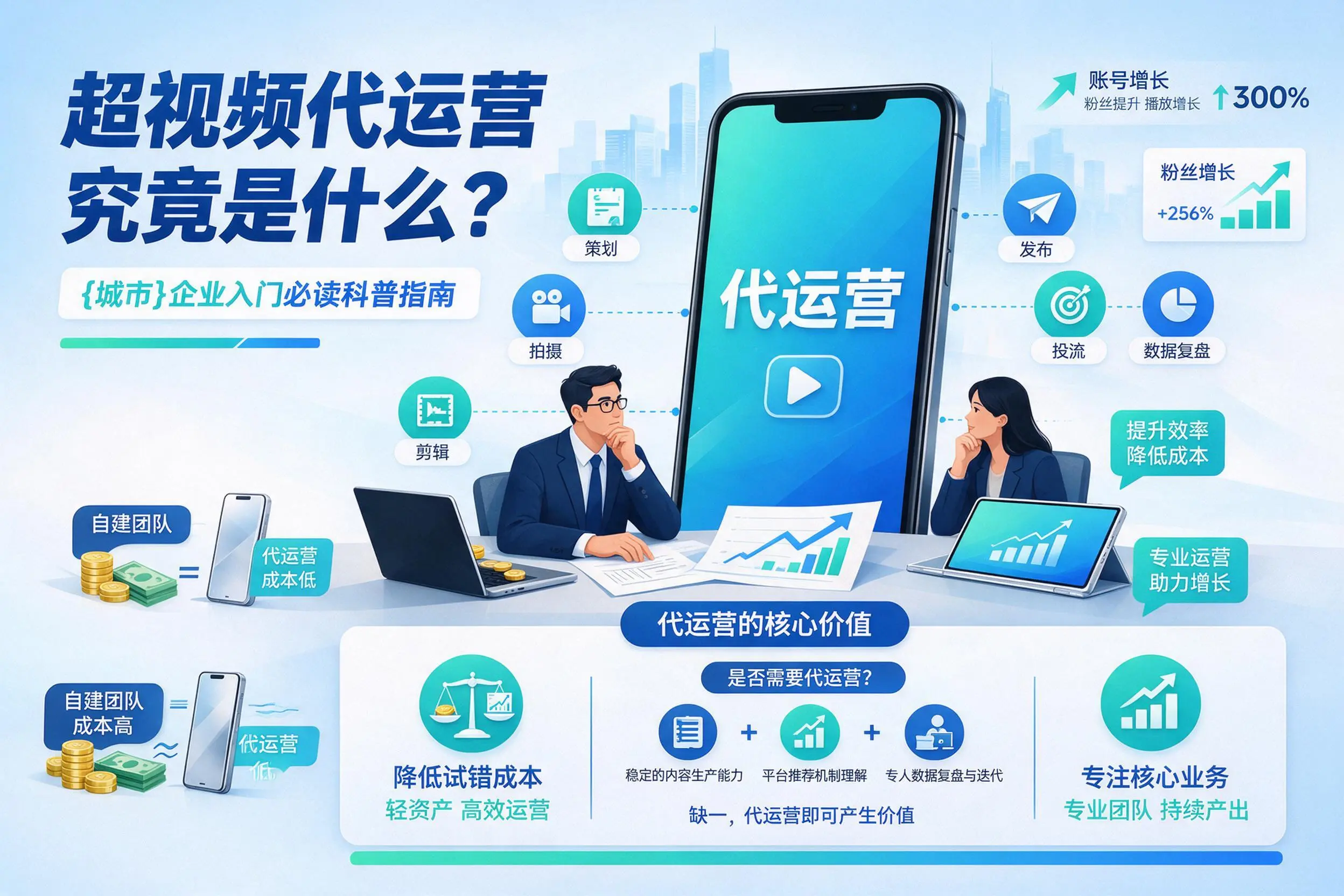 短视频代运营究竟是什么?广安企业入门必读科普指南
