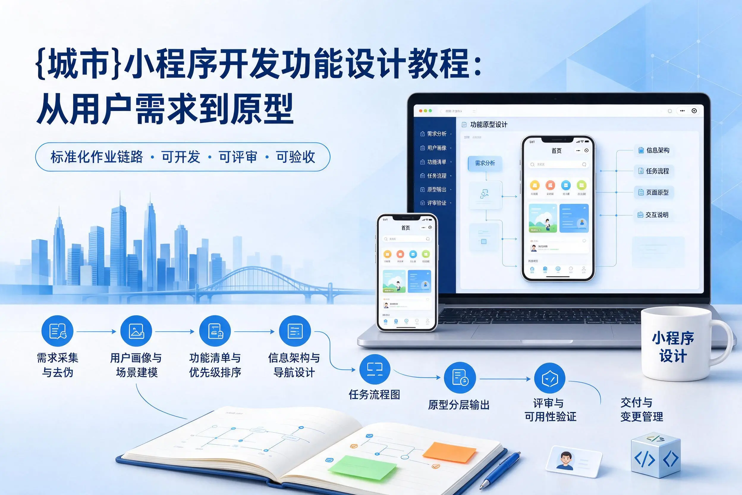 广安小程序开发功能设计教程：从用户需求到原型