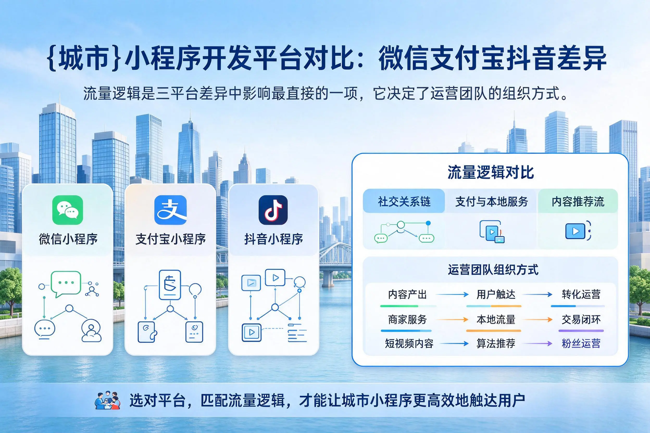广安小程序开发平台对比：微信支付宝抖音差异
